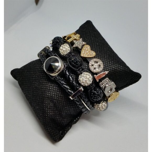 Curated bundle trendy boho style bracelets lot of 3. - Picture 3 of 4